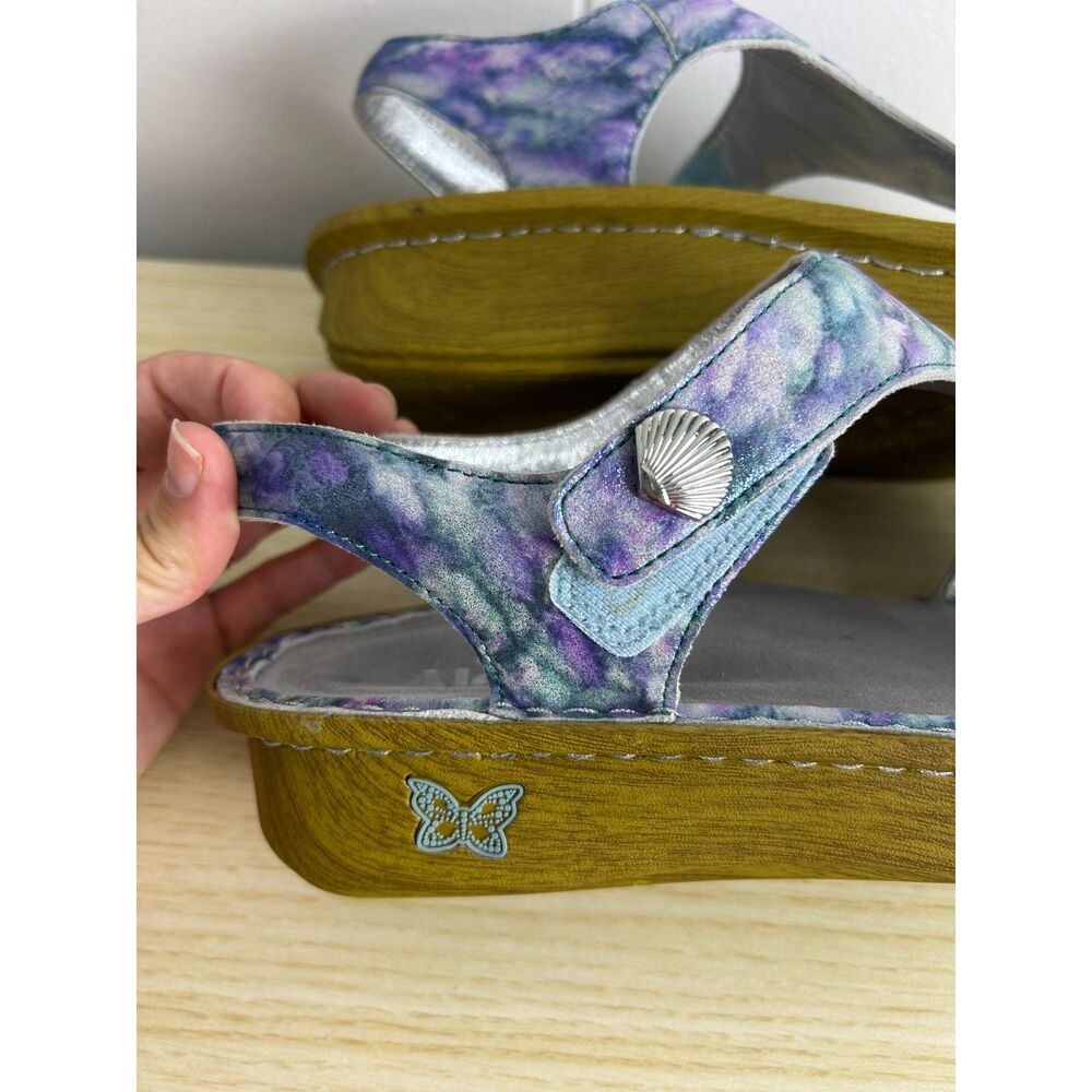 Alegria By PG Kendra Lite KEN298 Multicolor Sandal Euro 41 Women's US 10 coastal - Picture 8 of 9